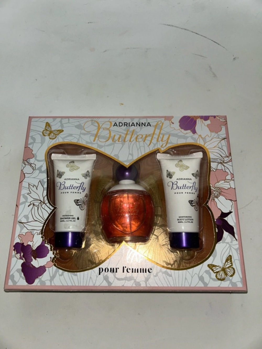 Adrianna butterfly fragance kit